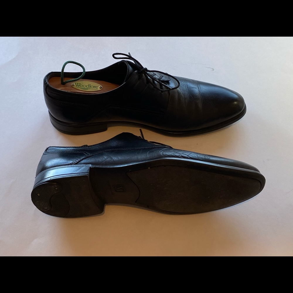 Bruno Magli Black Oxford Shoes Size 8